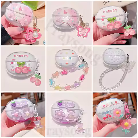 Fashion Cute Cover for Lenovo LP5 Pro Case Protective Decoration Earphone Color for Thinkplus Earbud