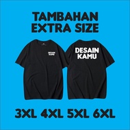 Additional Fee for Extra Size Jumbo Size 3XL 4XL 5XL 6XL