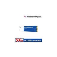 【綠蔭-免運】WD 藍標 SA510 500GB M.2 2280 SATA SSD