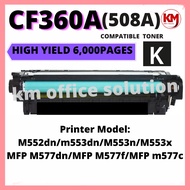 508A CF360A CF361A CF362A CF363A Compatible HP M552 M552dn M553 M553dn M553n M553x M577 MFP M577dn