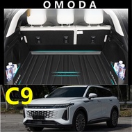 2024 OMODA C9 Trunk Mat 25 TPE Full Wrap Tail Mat Car Accessories Decoration