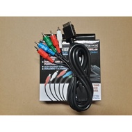 5 color cable RCA AV playstation PS 2 3 PS2 PS3 cfw component components