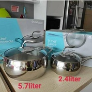 tupperware chef series casserole 5,7L