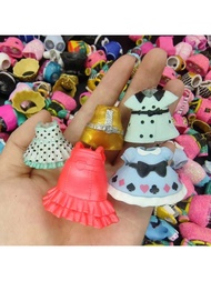 Đồ trang trí Giáng sinh 5PCS/10PCS LOL SURPRISE Phụ kiện búp bê hoạt hình Bộ váy ngẫu nhiên Quà tặng