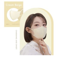 【預購】CLA Slim Fit MB Filter Cream Beige Mask M size 韓國瘦面口罩 忌廉米色 中碼 25個