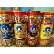 LEKOR CHIPS PERISA TELUR MASIN,CHEESE DAN BBQ