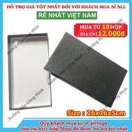 Black Men's and Women's Underarm Wallet Box, size 26x16x5cm - Best Support for SLL Wholesale Custome