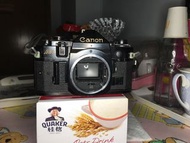 Canon A-1 with zoom lens
