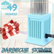 Meat Skewer Maker Wear Meat String Machine BBQ Meat Beef Tofu Slicer Kebab Box Bbq Slicer