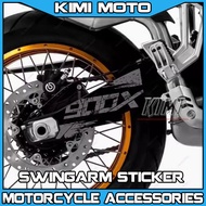 Motorcycle Rear Rocker Arm Sticker Decorative Sticker Waterproof Sticker Modification Accessories Fo