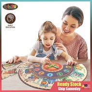 Early Learning Educational Toys Clock Puzzle 3-6 years old
