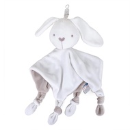 Rabbit Doll Baby Plush Toy Baby Rattle with blanket and toy Quality Baby Soft Toy Rabbit Toy mainan 