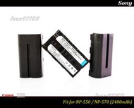 【特價促銷 】全新 Sony NP-F550/F570 LED 燈專用鋰電池-CN160 LED補光燈.NP-F970