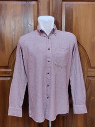 Kemeja Flanel "Uniqlo" Original Second Size L