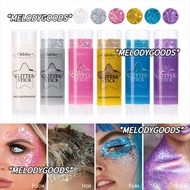 MELODG Sequins Glitter Stick, 6color Body Paint Glitter Glitter Cream,  Body Glitter Sticks Portable