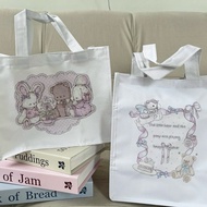 Mocorie - Miffiete Coquette Totebag Coquette Lunch Bag Coquette Lunch Bag/ Coquette Lunch Bag/ Ribbo