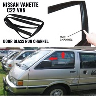 Nissan Vanette C22 Van Door Glass Window Run Channel Pintu Cermin Tingkap Getah