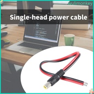 WU DC7909 Power Pigtails Cable Open End Power Wire Supply Repair Cable 14AWG Barrels Connector Pigta