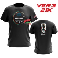 Baju Running 21km Garmin Run Malaysia Facewatch Ver.3 Marathon Hiking Finisher Bike Swim Run T Shirt