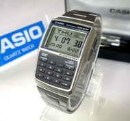 Jam Tangan Casio Calculator Data Bank Original Pria