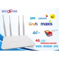 4G Wireless Router - WGM/ MODEM - 005 4G CPE 4 Antenna Modem