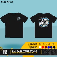 Children's T-shirts, Cool Fishing Worker Clothes | Cotton Combed 30s Baju Budak Lelaki Tshirt Budak 