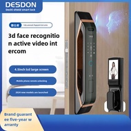 Face Automatic Fingerprint Lock Household Anti-theft Door Smart Lock Password Door Lo