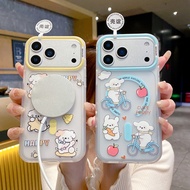 Magnetic Suction Cartoon Series Phone Case For iPhone 17 15 16 14 13 Pro Max Fashion Puppy Gather Pr