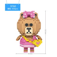 LOZ ชิ้นส่วนเล็กๆ สำหรับสร้างสรรค์ เรียบง่าย ท้าทาย สนุกสนาน ตัวละครหมีแพะ จินตนาการ สร้างสรรค์ บทบา