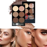 6-color Matte Contour Powder Compact Shadow Powder Palette Shadow Nose Contour-body Shadow Q7h5