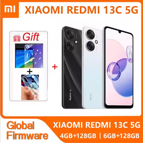 Original Redmi 13C 5G Smartphone 4GB/6GB 128GB 5000mAh Dimensity 6100+ 6.74" ultra-large Display 50M