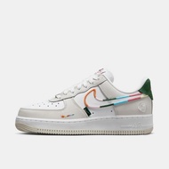 NIKE耐克 yykids AIR FORCE 1 \'07 SE 儿童玫瑰低帮板鞋 FN8924-111 38