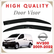 JYK 10cm (2PCS/SET) NISSAN VANETTE NV200 Van 2009-2022 DOOR VISOR Air Press Window Visor