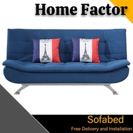 SofaBed (Free🚚🔨) C01 Fabric Sofa 3Seater Sofa  With Pillow