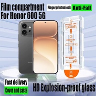 1- 2 Pcs Simple Paste HD Tempered Glass Screen Protector For Honor 600 Pro 5G Protection Flim