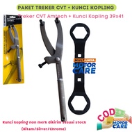 AMTECH CVT Tracker Package Universal Automatic Motorcycle Resistance & Clutch Nut Key Ring 39 X 41 A