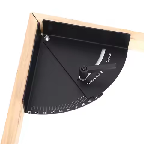 Angle Finder Protractor Right Angle Clamp Multifunctional 45/90/180 Degree Woodworking Angle Clamp f