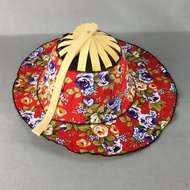 Craft Hat Bamboo Hat Hat Advertising Fan Female Hat Bamboo Fan Hat
