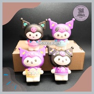 (MEDIUM) Squishy KUROMI Cute Toy Squeeze Kids SLIME SOFT TOYS Kids KUROMI MOTIF