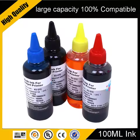 Printer Refill Dye Ink Kit for HP 305 303 302 Ink Cartridges Compatible For HP For Brother Lexmark I