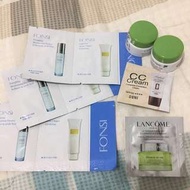 蘭蔻Lancôme 菁萃亮妍發光spa凍膜、FONSI微金活氧去角質、煥采保濕水凝露燦爛升級版、coni礦物水潤cc霜spf50