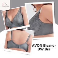 [Best-Selling Bra] AVON Eleanor Underwire UW Bra Plus Size  34B-42D (Steel Gray)