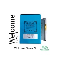 Baterai MCOM for Welcome Nowa 7i Double Power 5000mAh batere batre batrai battery