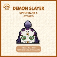 Anime Demon Slayer Upper Rank 5 - Gyokko Vinyl Waterproof Matte Peeker Sticker