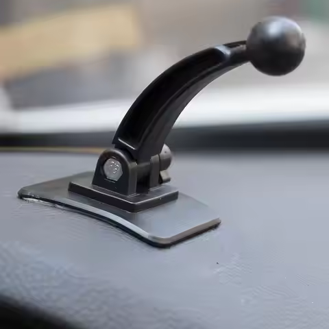 1Pcs 180 Degree Rotation Dashboard Mount Bracket Universal Car Phone Holder 17mm Ball Head Base For