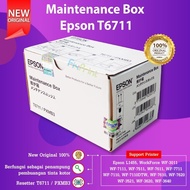 Maintenance Box Epson T6711 PXMB3 Reset Chip Printer L1455 WF7611 7611