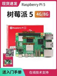 【可開發票】樹莓派5 5代 Raspberry Pi 5開發板 套件 4G 8G 主板 Linux 5b