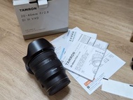 Sony FE mount  Tamron 20-40mm f2.8  2040