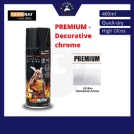Samurai Spray Paint premium Colour C018 Decorative Chrome Motorcycle Paint Spray cat Cat semburan 1 