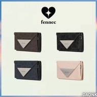 [ FENNEC ] TRIANGLE TRIPLE WALLET 4color korea 100% authentic